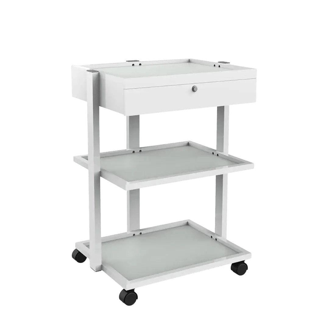 Evie 3-Tier Spa Technician Cart - Kaemark