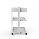 Evie 3-Tier Spa Technician Cart - Kaemark