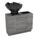 Frost Backwash Shampoo Cabinet with Tilt-Bowl - Kaemark