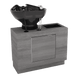 Frost Backwash Shampoo Cabinet with Tilt-Bowl - Kaemark