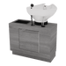 Frost Backwash Shampoo Cabinet with Tilt-Bowl - Kaemark