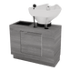 Frost Backwash Shampoo Cabinet with Tilt-Bowl - Kaemark