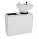 Glo Shampoo Backwash with Solid Surface Waterfall Top - Kaemark