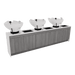 Glo Triple Shampoo Backwash with Solid Surface Waterfall Top - Kaemark
