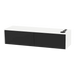 Glo Wall Mount Styling Station with Nestled Appliance Holder and Solid Surface Countertop (Cabinet Only) - Kaemark