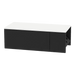 Glo Wall Mount Styling Station with Concealed Appliance Holder and Solid Surface Countertop (Cabinet Only) - Kaemark