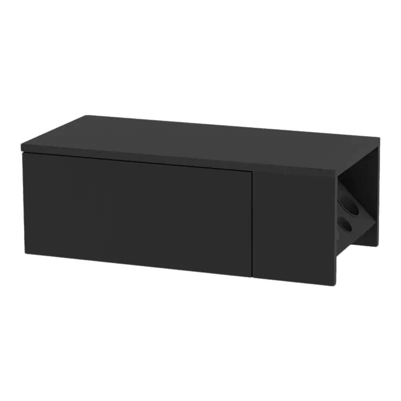 Glo Wall Mount Styling Station with Concealed Appliance Holder (Cabinet Only) - Kaemark