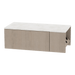Glo Wall Mount Styling Station with Concealed Appliance Holder and Solid Surface Countertop (Cabinet Only) - Kaemark
