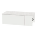Glo Wall Mount Styling Station with Concealed Appliance Holder and Solid Surface Countertop (Cabinet Only) - Kaemark