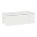 Glo Wall Mount Styling Station with Concealed Appliance Holder and Solid Surface Countertop (Cabinet Only) - Kaemark