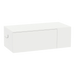 Glo Wall Mount Styling Station with Concealed Appliance Holder and Solid Surface Countertop (Cabinet Only) - Kaemark
