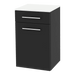 Glo Wall Mount Styling Station with Tilt-out Appliance Holder and Solid Surface Countertop (Cabinet Only) - Kaemark
