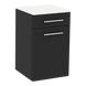 Glo Wall Mount Styling Station with Tilt-out Appliance Holder and Solid Surface Countertop (Cabinet Only) - Kaemark