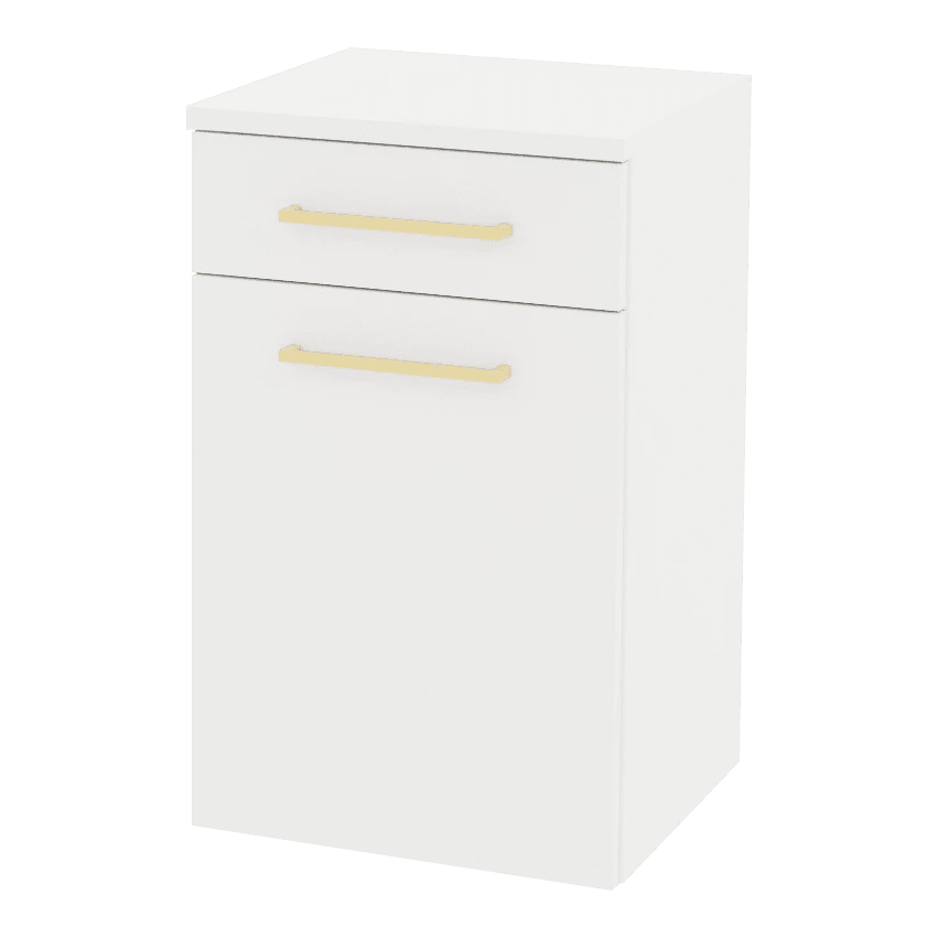 Glo Wall Mount Styling Station with Tilt-out Appliance Holder (Cabinet Only) - Kaemark