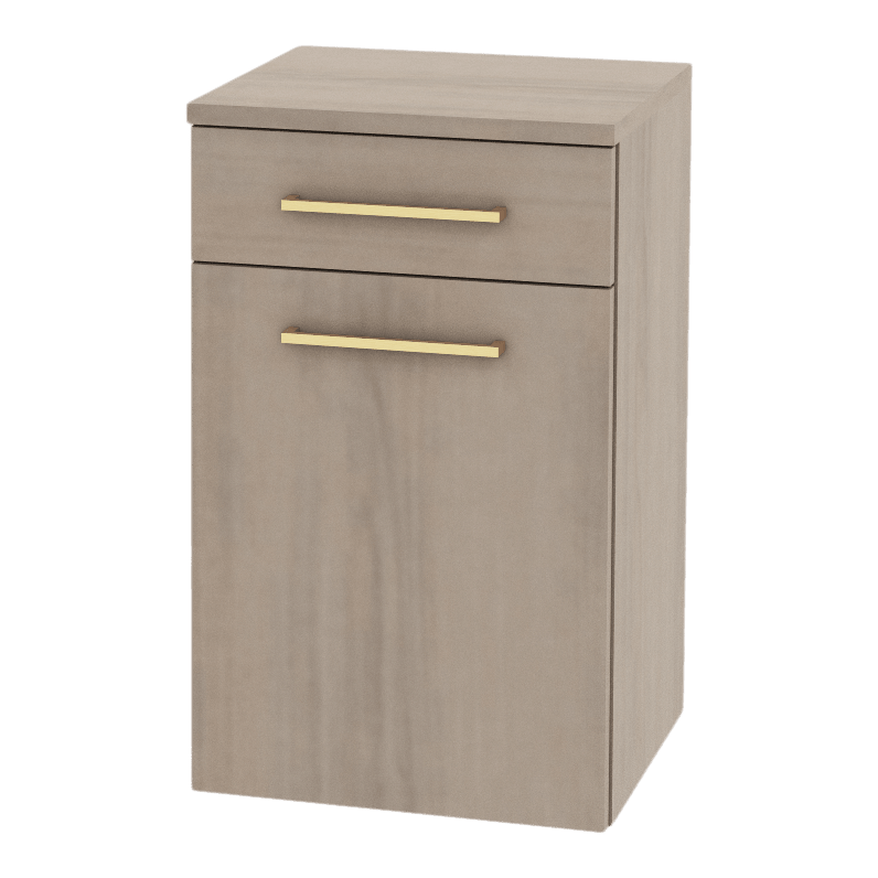 Glo Wall Mount Styling Station with Tilt-out Appliance Holder (Cabinet Only) - Kaemark