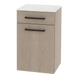 Glo Wall Mount Styling Station with Tilt-out Appliance Holder and Solid Surface Countertop (Cabinet Only) - Kaemark