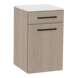 Glo Wall Mount Styling Station with Tilt-out Appliance Holder and Solid Surface Countertop (Cabinet Only) - Kaemark