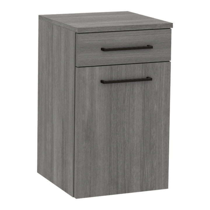 Glo Wall Mount Styling Station with Tilt-out Appliance Holder (Cabinet Only) - Kaemark