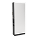 Glo Double Operator Styling Station with Slide-out Appliance Holder and Silver Full-Length Rectangle Glo Mirror - Kaemark