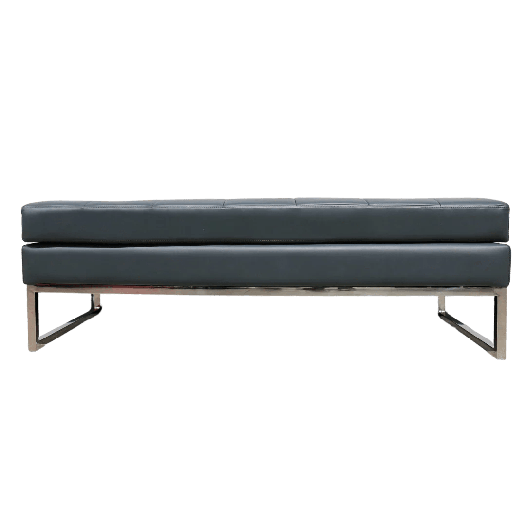 Grey Reception Bench - Kaemark