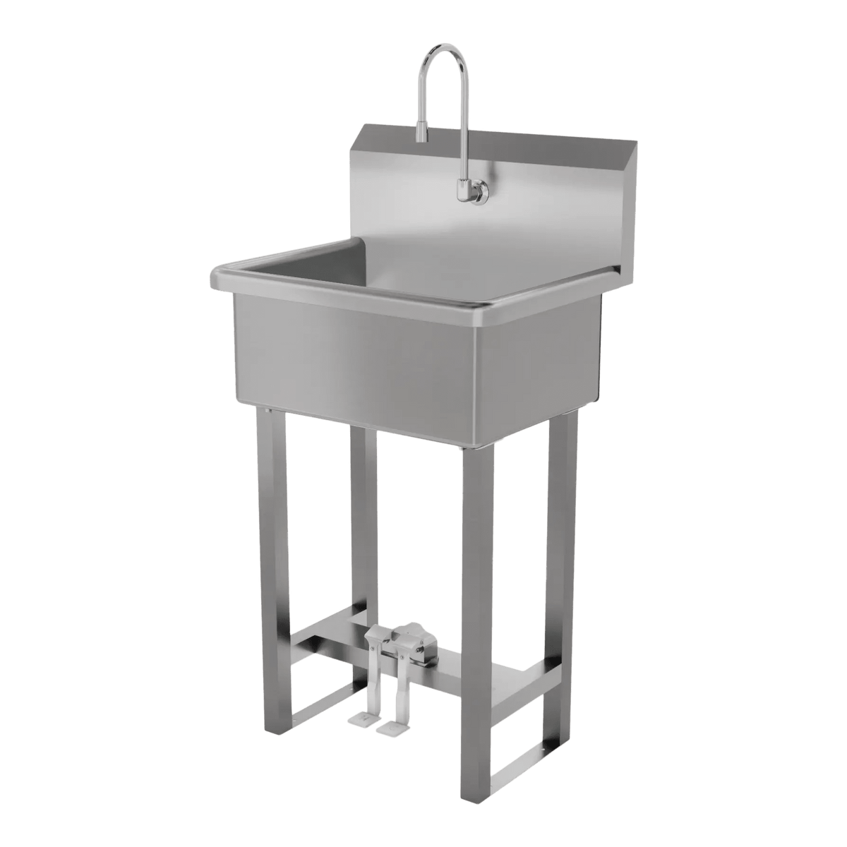 VetPro Stainless Steel Scrub Sink with Pedal Faucet - Kaemark