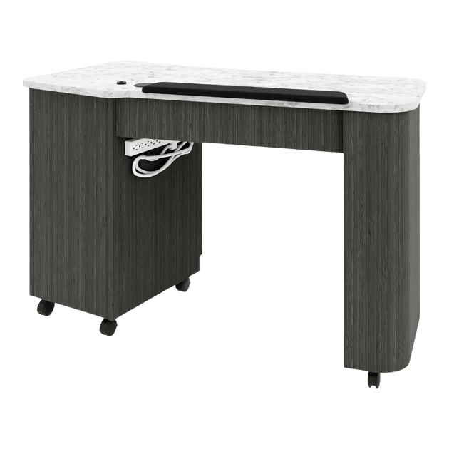 Imperial Single Storage Manicure Table - Kaemark