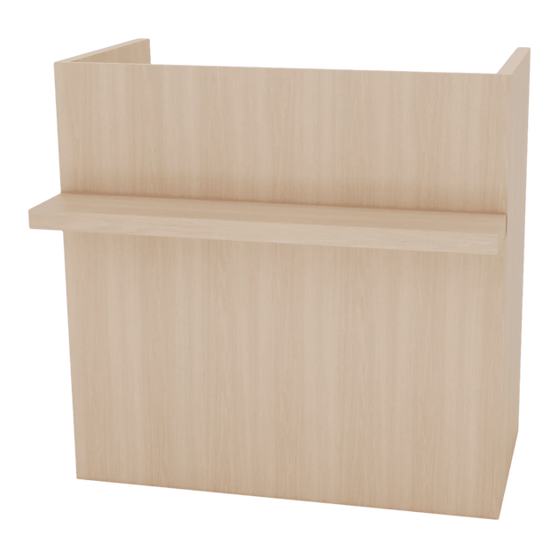 Lantana Pedestal Reception Desk - Kaemark