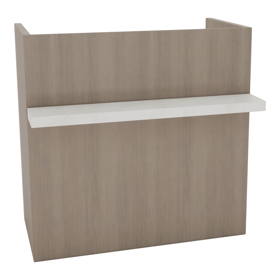 Lantana Pedestal Reception Desk - Kaemark