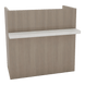 Lantana Pedestal Reception Desk - Kaemark