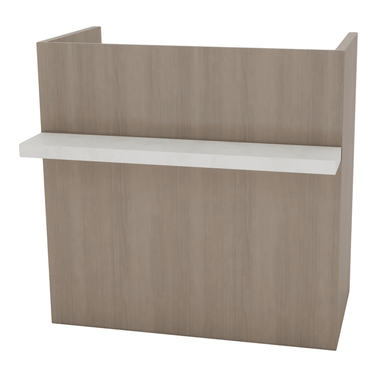 Lantana Pedestal Reception Desk - Kaemark