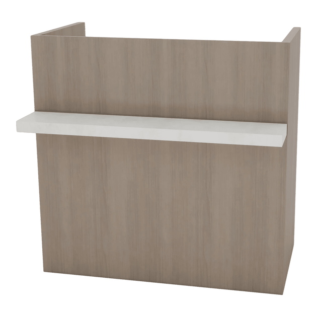Lantana Pedestal Reception Desk - Kaemark