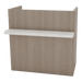 Lantana Pedestal Reception Desk - Kaemark