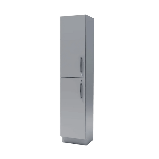 Leo Double Stack Lockers with Key Lock - Kaemark