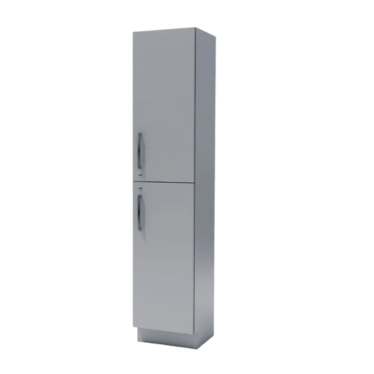 Leo Double Stack Lockers with Key Lock - Kaemark