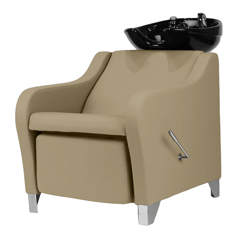 Malia Shampoo Shuttle with Legrest and Upgraded Upholstery - Kaemark