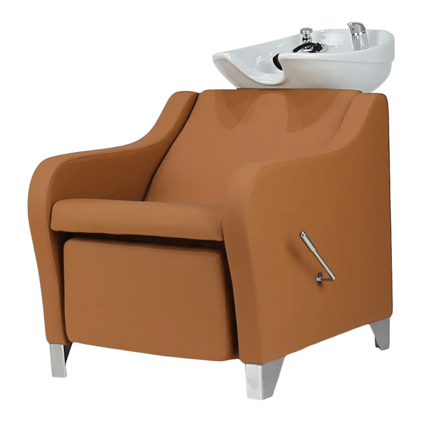 Malia Shampoo Shuttle with Legrest and Upgraded Upholstery - Kaemark