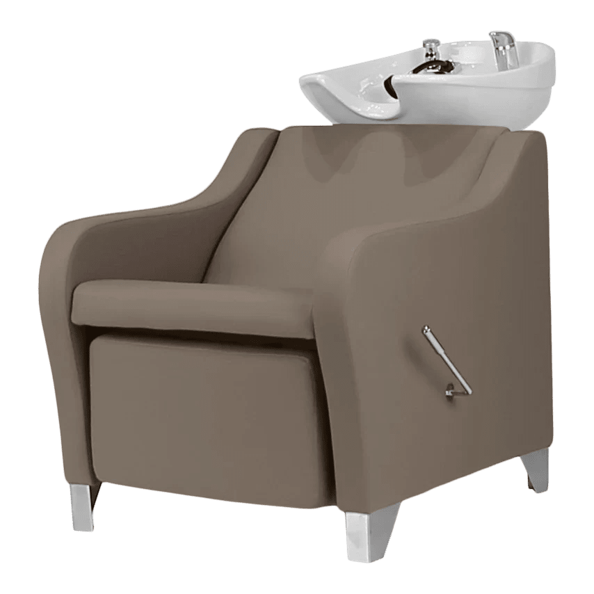 Malia Shampoo Shuttle with Legrest and Upgraded Upholstery - Kaemark