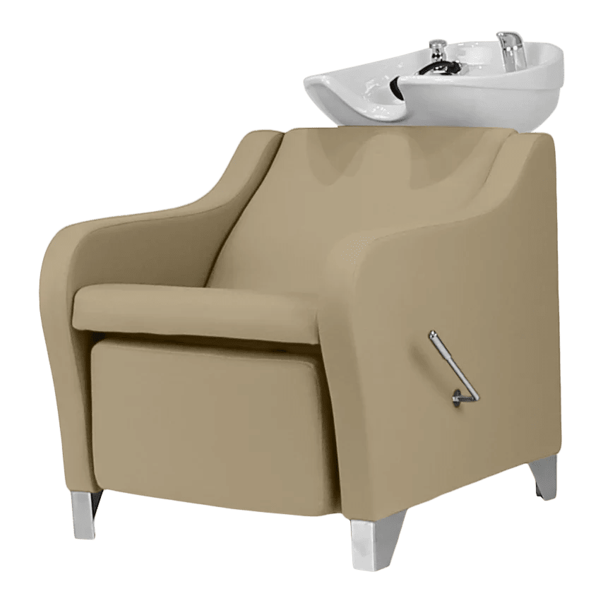 Malia Shampoo Shuttle with Legrest and Upgraded Upholstery - Kaemark