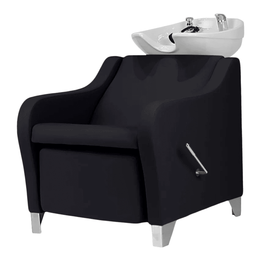 Malia Shampoo Shuttle with Legrest and Upgraded Upholstery - Kaemark