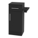 Nova Tower Free Standing Styling Station with Side-Mount Appliance Holder (Cabinet Only) - Kaemark