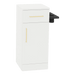 Nova Tower Free Standing Styling Station with Side-Mount Appliance Holder (Cabinet Only) - Kaemark