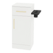 Nova Tower Free Standing Styling Station with Side-Mount Appliance Holder (Cabinet Only) - Kaemark