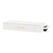 Nova Wall Mount Styling Station with Side-Mount Appliance Holder and Solid Surface Countertop (Cabinet Only) - Kaemark