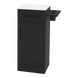 Nova Tower Free Standing Styling Station with Side-Mount Appliance Holder and Solid Surface Countertop (Cabinet Only) - Kaemark