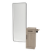 Nova Tower Free Standing Styling Station with Side-Mount Appliance Holder and Black Full-Length Rectangle Westin Mirror - Kaemark