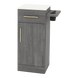 Nova Tower Free Standing Styling Station with Side-Mount Appliance Holder and Solid Surface Countertop (Cabinet Only) - Kaemark