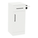 Nova Tower Free Standing Styling Station with Side-Mount Appliance Holder and Solid Surface Countertop (Cabinet Only) - Kaemark