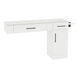Nova Combo Wall Mount Styling Station with Side-Mount Appliance Holder and Solid Surface Countertop (Cabinet Only) - Kaemark