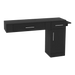 Nova Combo Wall Mount Styling Station with Side-Mount Appliance Holder (Cabinet Only) - Kaemark