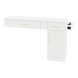 Nova Combo Wall Mount Styling Station with Side-Mount Appliance Holder (Cabinet Only) - Kaemark